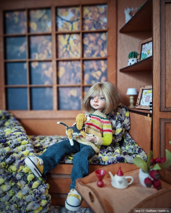 Осенние вечера — Одежда и обувь для кукол своими руками: фото