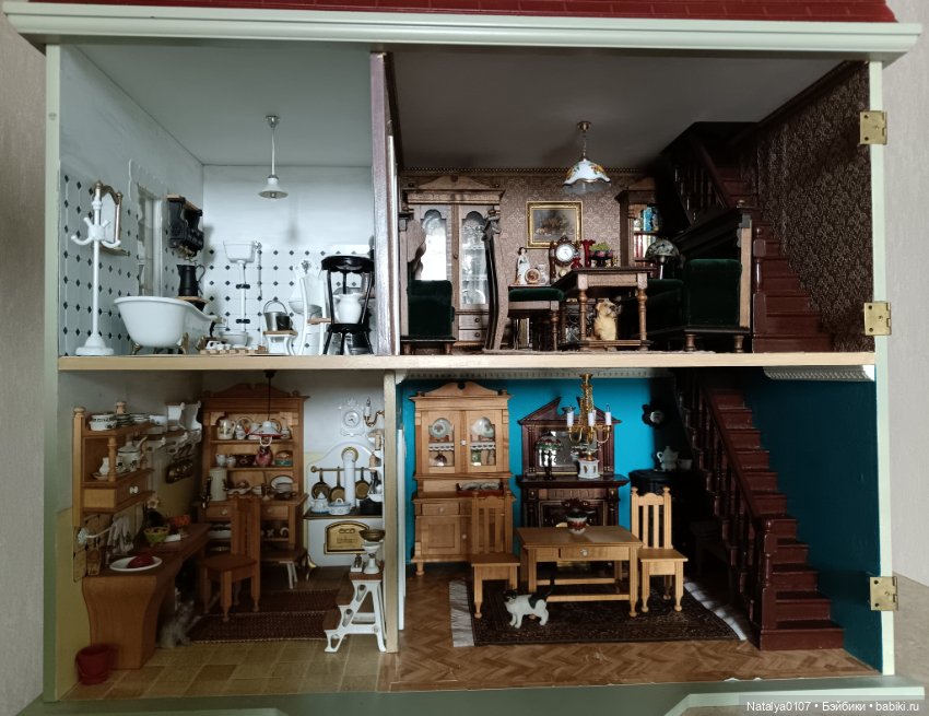 Кукольный дом как коллекция миниатюры. Dora Kuhn. Часть 1-я (фото 5)