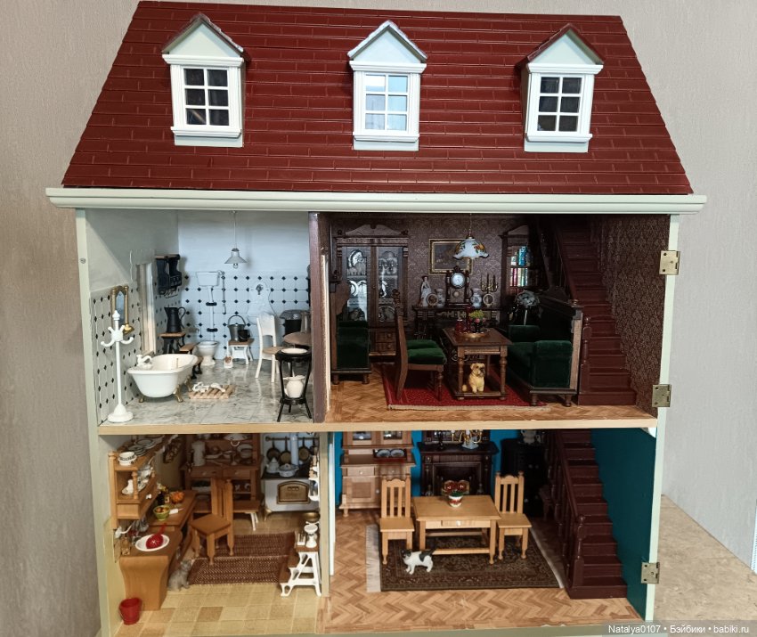 Кукольный дом как коллекция миниатюры. Dora Kuhn. Часть 1-я (фото 4)