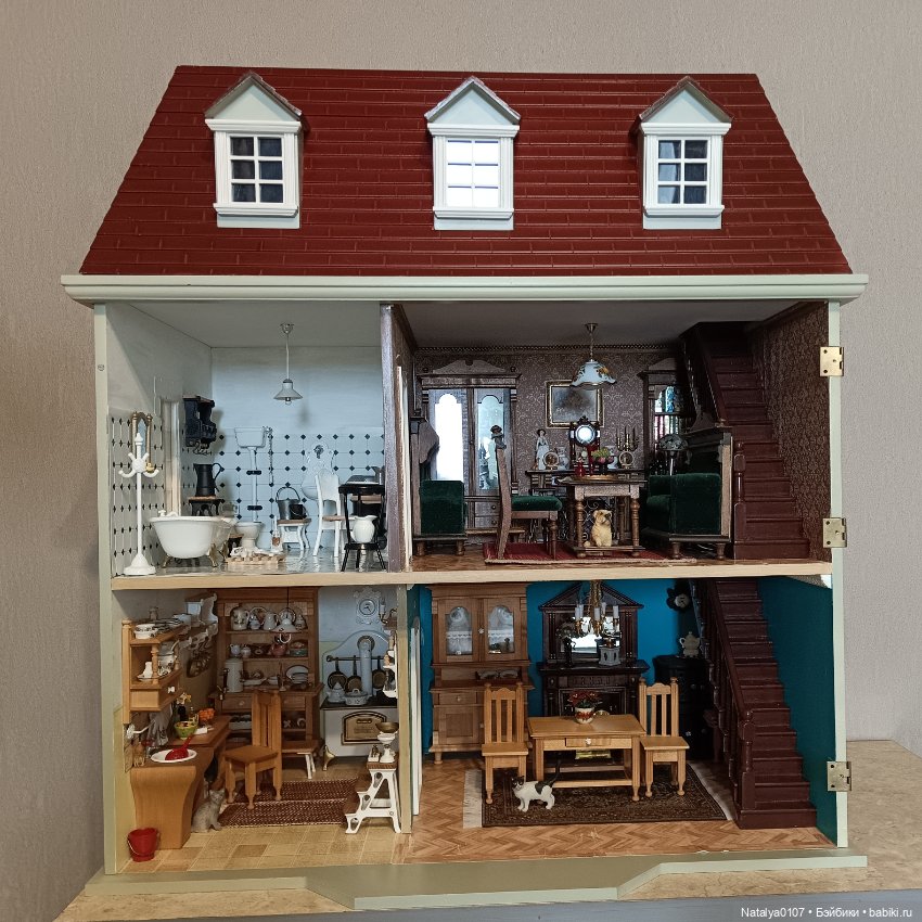 Кукольный дом как коллекция миниатюры. Dora Kuhn. Часть 1-я (фото 2)
