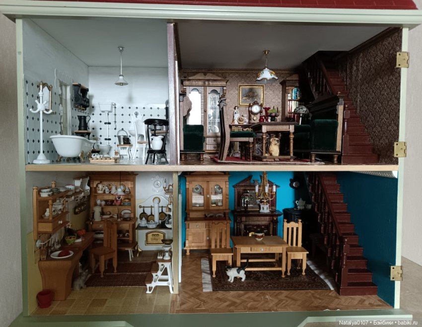 Кукольный дом как коллекция миниатюры. Dora Kuhn. Часть 1-я (фото 3)