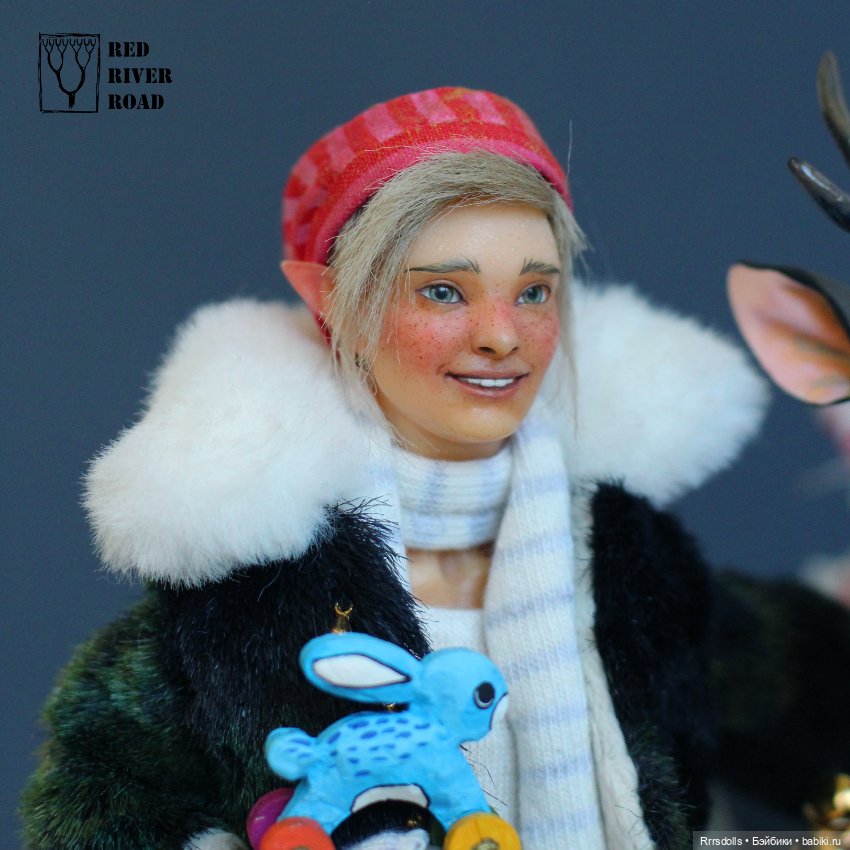 Рождественский эльф от RRR's dolls
