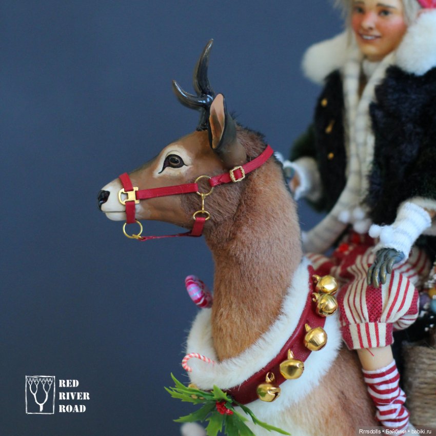 Рождественский эльф от RRR's dolls (фото 6)