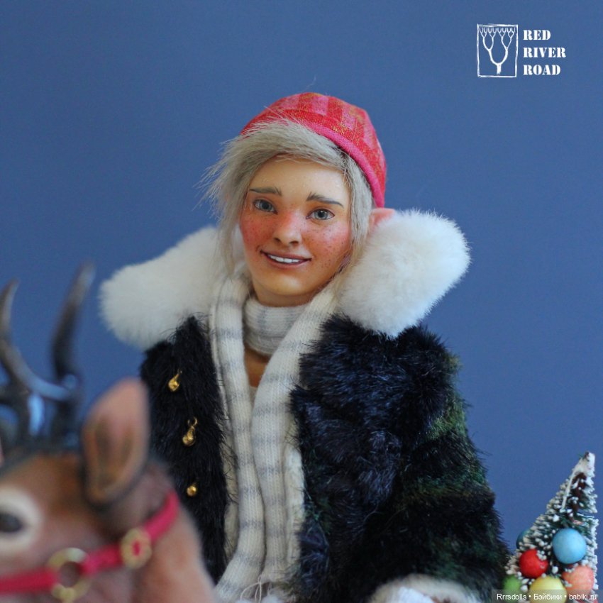 Рождественский эльф от RRR's dolls (фото 7)