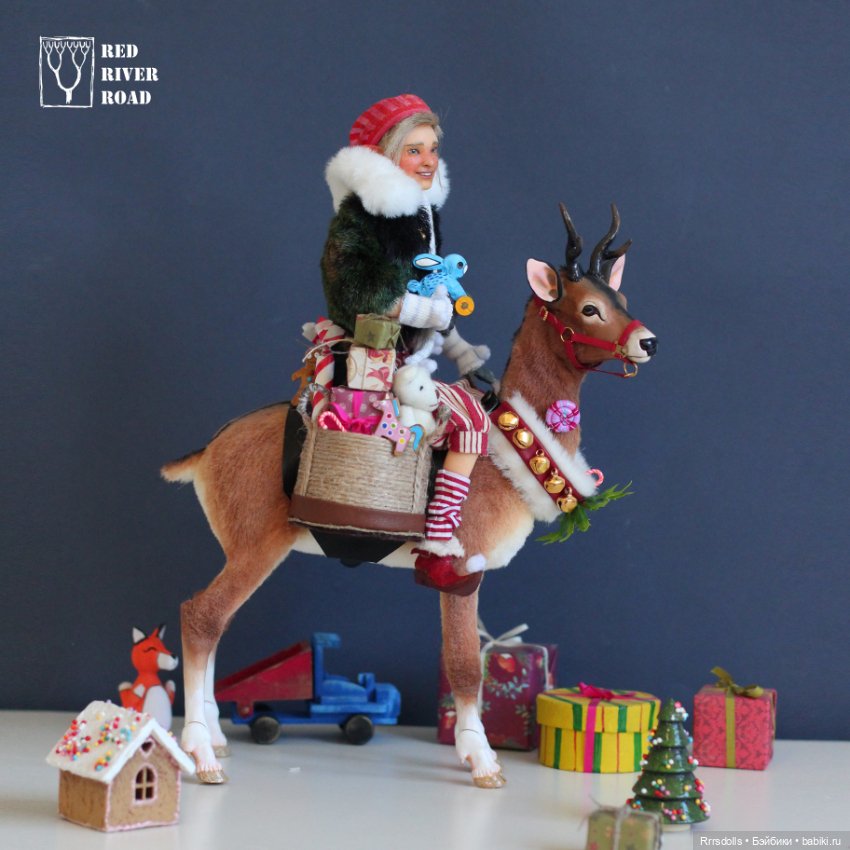 Рождественский эльф от RRR's dolls (фото 4)