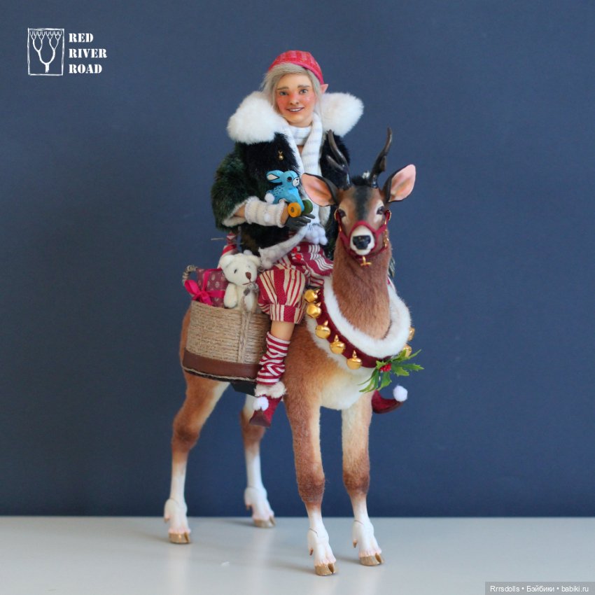 Рождественский эльф от RRR's dolls