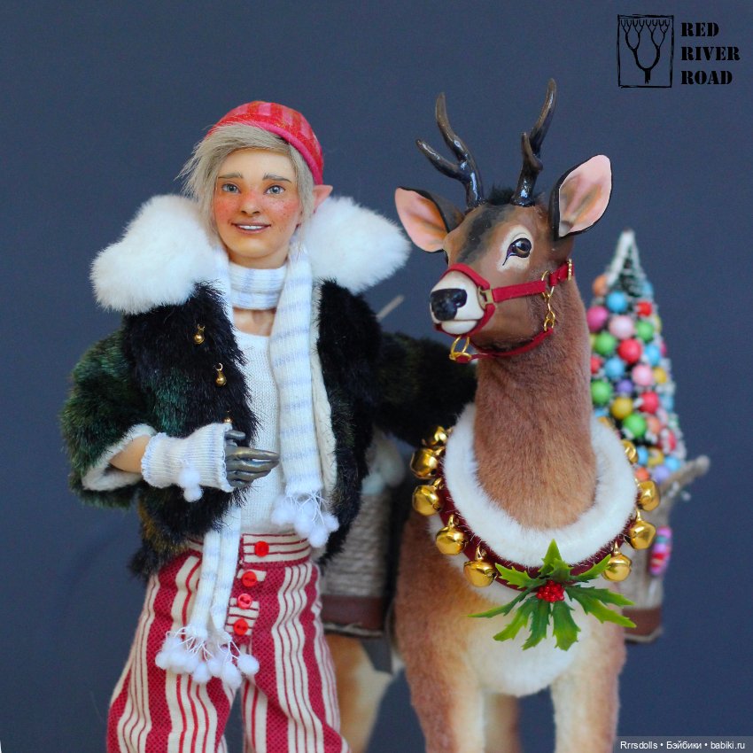 Рождественский эльф от RRR's dolls