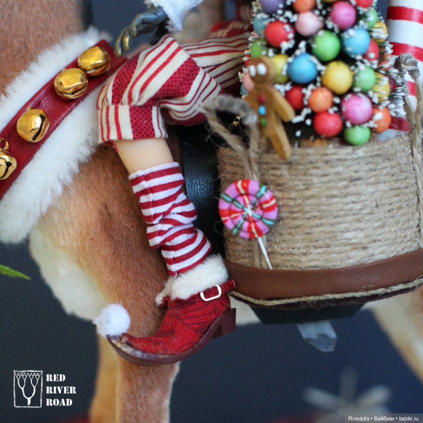 Рождественский эльф от RRR's dolls (фото 3)