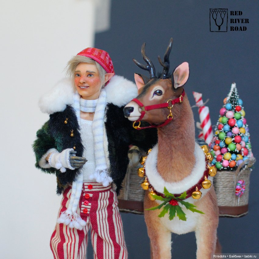 Рождественский эльф от RRR's dolls