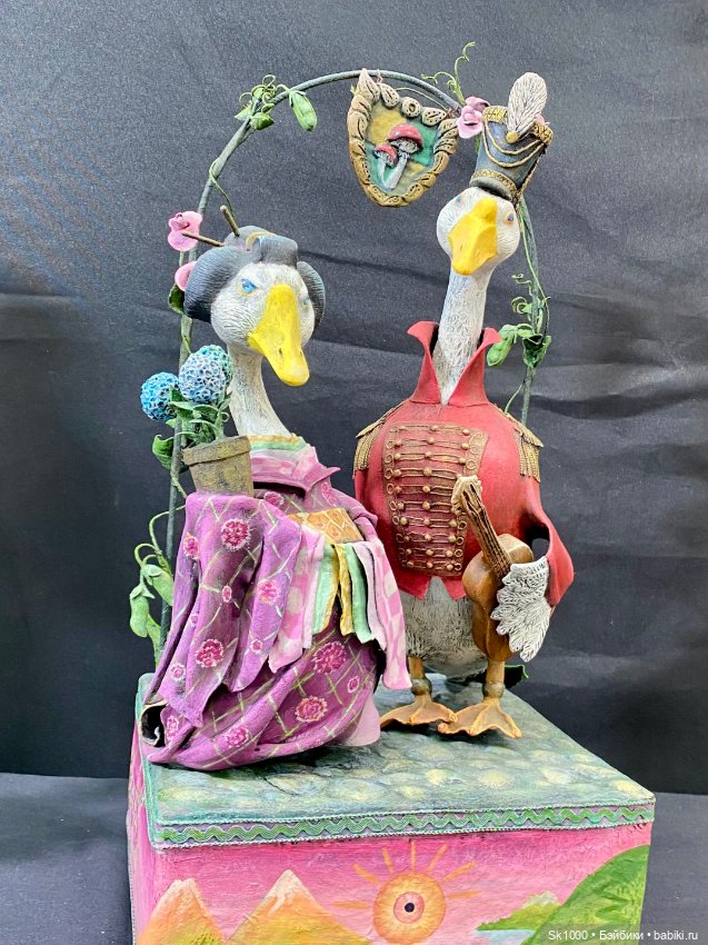 Кукольная компания на кукольной выставке