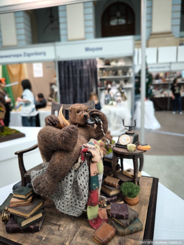 Искусство куклы 2025, часть о мишках в домиках (фото 9)