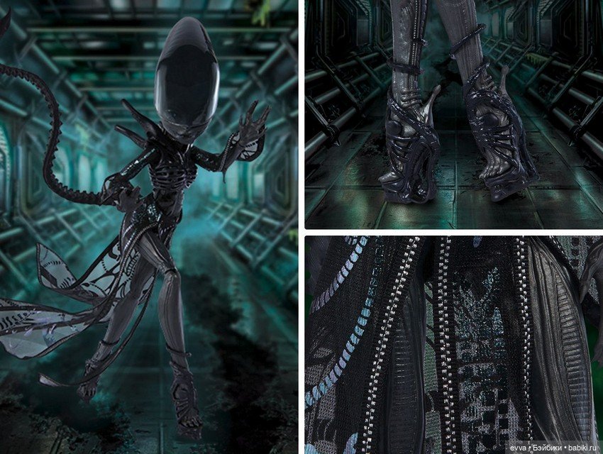 Monster High x Alien - воплощение ксеноморфа (фото 2)