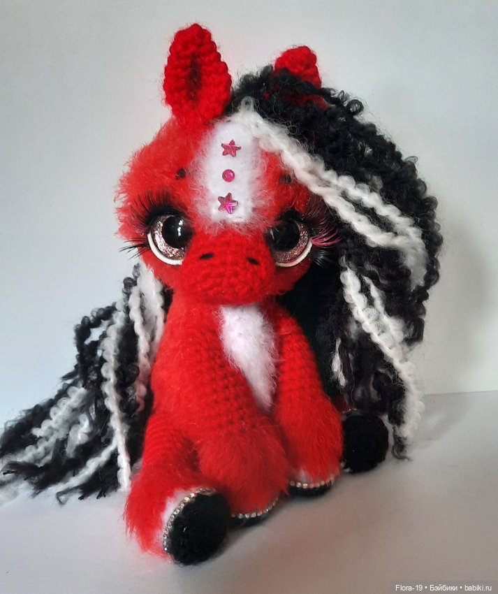 Огненная Красотка — Вязаные игрушки и амигуруми: крючком (фото 3)