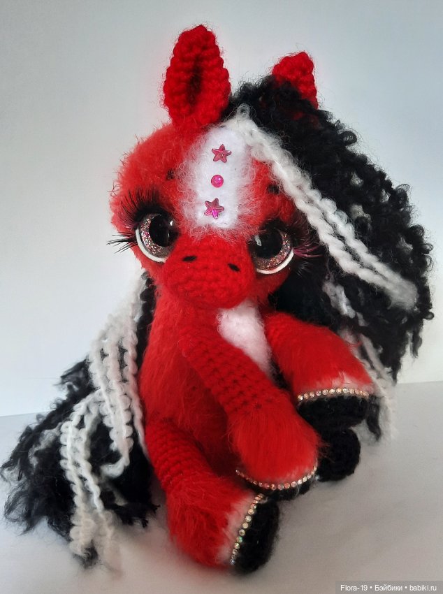 Огненная Красотка — Вязаные игрушки и амигуруми: крючком (фото 5)