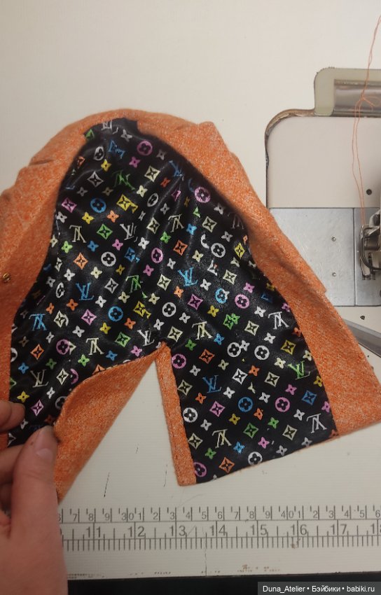 Пальто для куклы. Детали — Одежда и обувь для кукол своими руками: фото (фото 9)