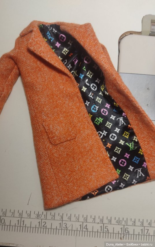 Пальто для куклы. Детали — Одежда и обувь для кукол своими руками: фото (фото 7)