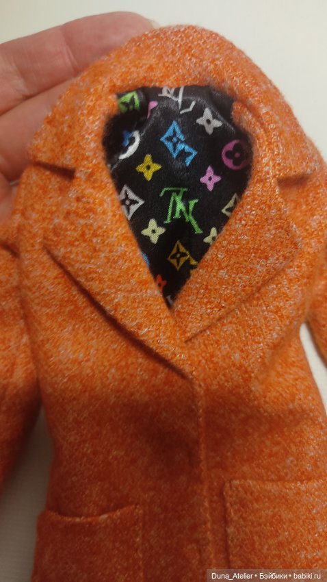 Пальто для куклы. Детали — Одежда и обувь для кукол своими руками: фото