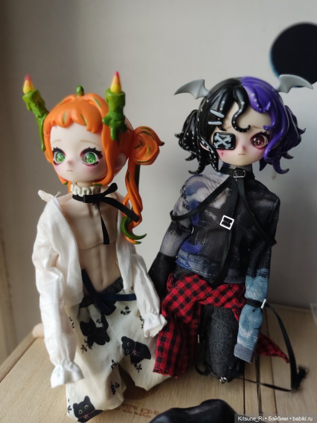 Nyssa&Zack: покрас кошмариков