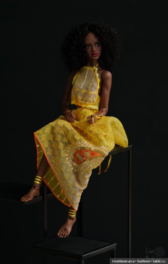 Кассандра в желтом — Куклы Dart dolls (Анна Шиткина): российские BJD (БЖД) (фото 6)