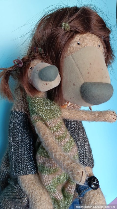 Мама и дочка ❤️❤️ удивительные Тедди-Миши от Zwergnase