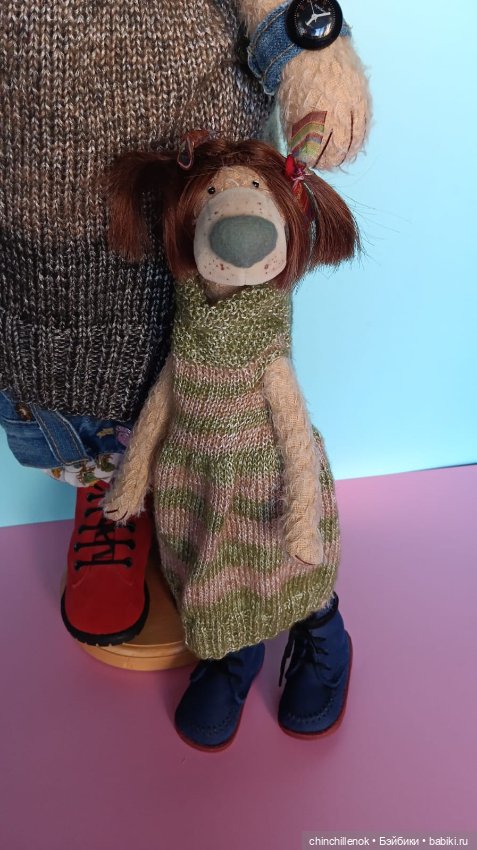 Мама и дочка ❤️❤️ удивительные Тедди-Миши от Zwergnase