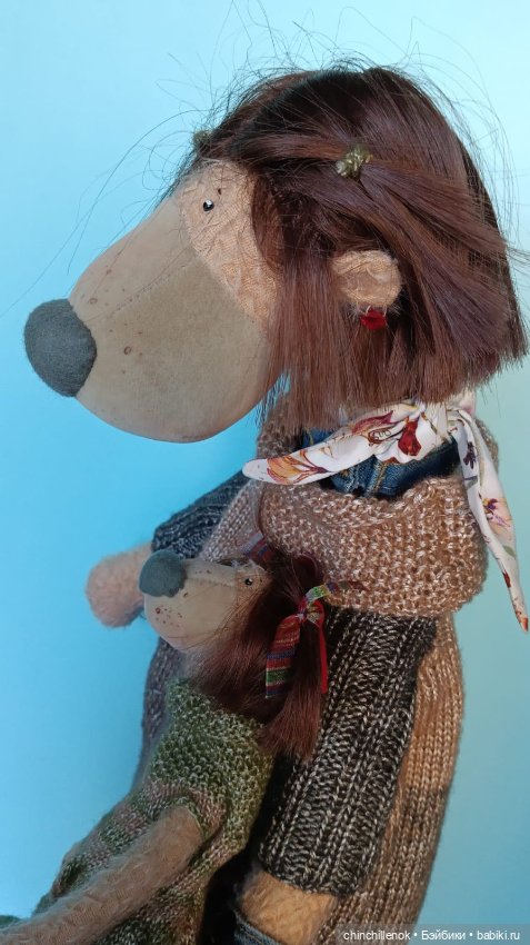 Мама и дочка ❤️❤️ удивительные Тедди-Миши от Zwergnase