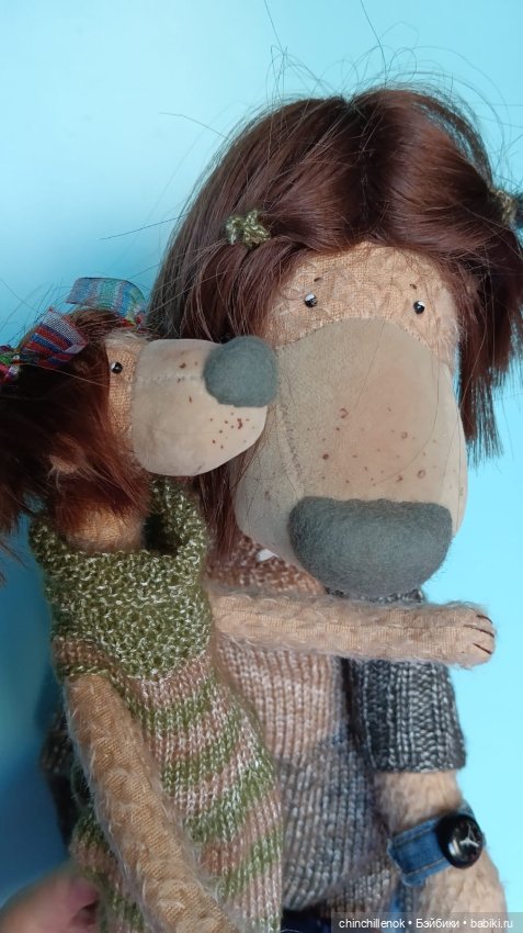 Мама и дочка ❤️❤️ удивительные Тедди-Миши от Zwergnase