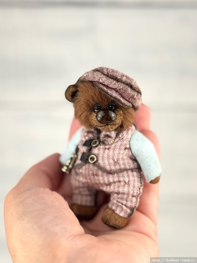 Тедди мишка Звездочка — Авторские мишки Тедди и друзья: фото (фото 4)