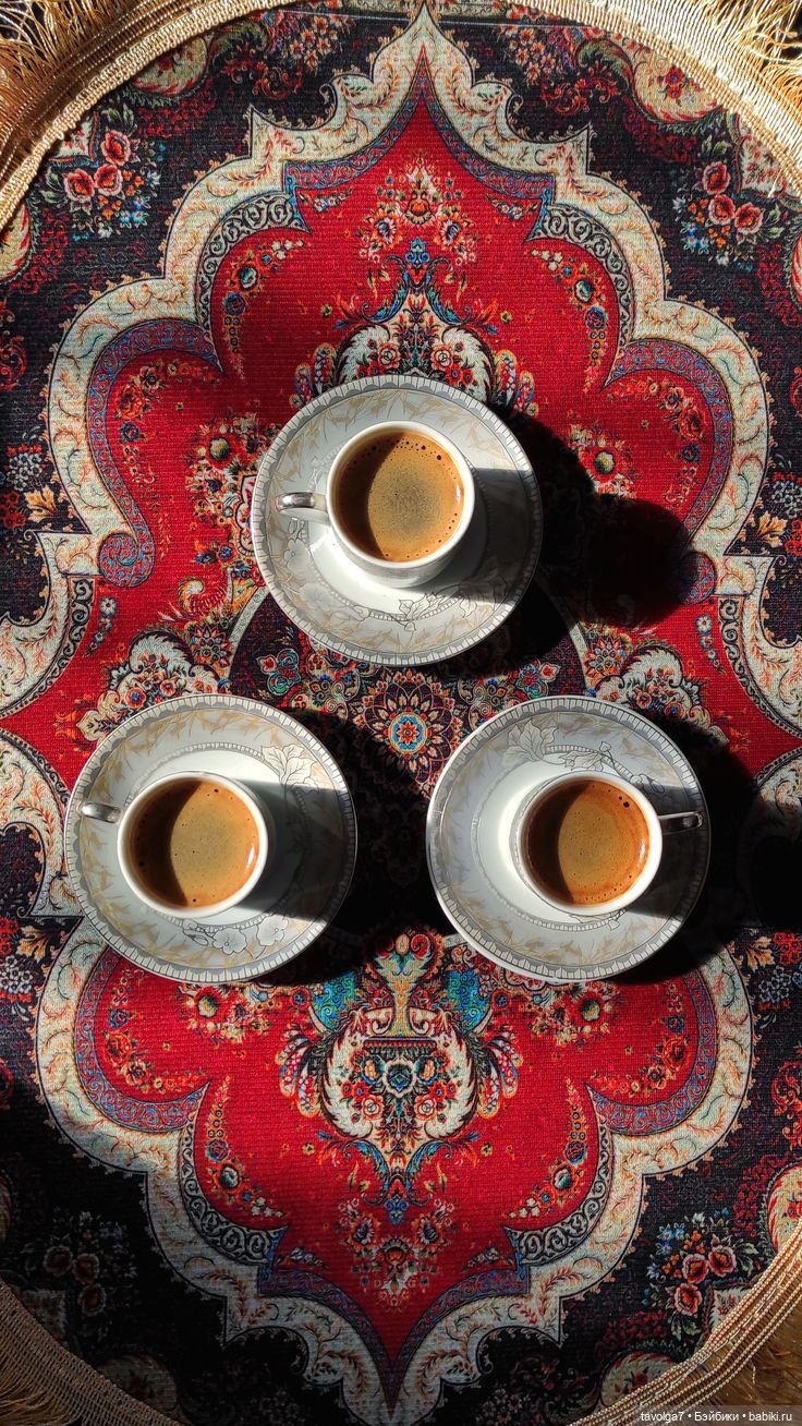 Кофейное настроение в цветах октября