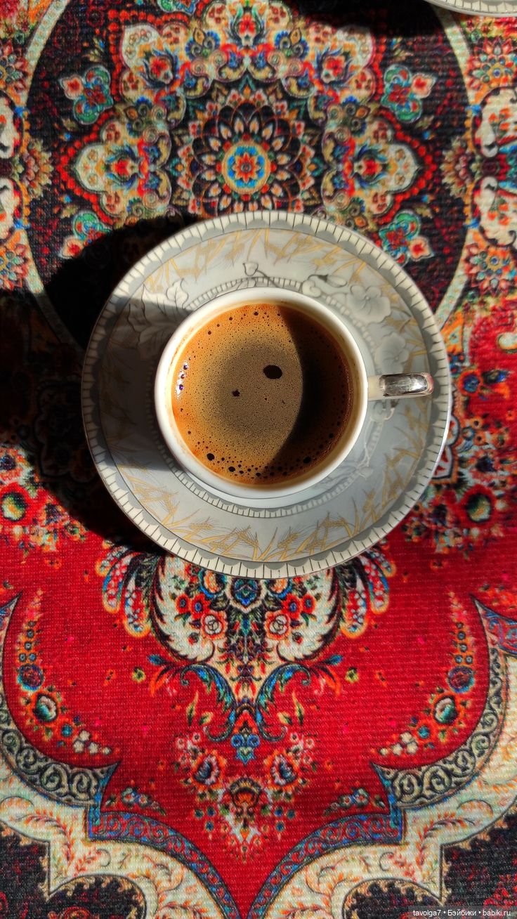 Кофейное настроение в цветах октября