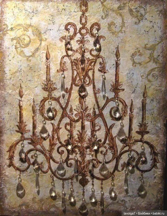 20 и одна люстра в стиле Необарокко