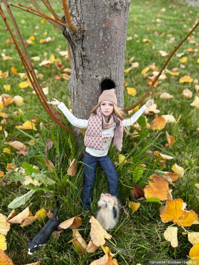 Серия осенних фото🍂 — Куклы Tender Creation (Анна Добрякова): российские BJD (БЖД) (фото 9)