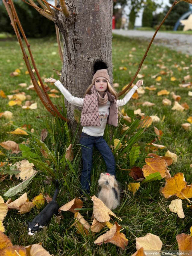 Серия осенних фото🍂 — Куклы Tender Creation (Анна Добрякова): российские BJD (БЖД) (фото 5)