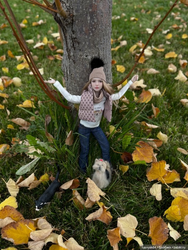Серия осенних фото🍂 — Куклы Tender Creation (Анна Добрякова): российские BJD (БЖД) (фото 8)
