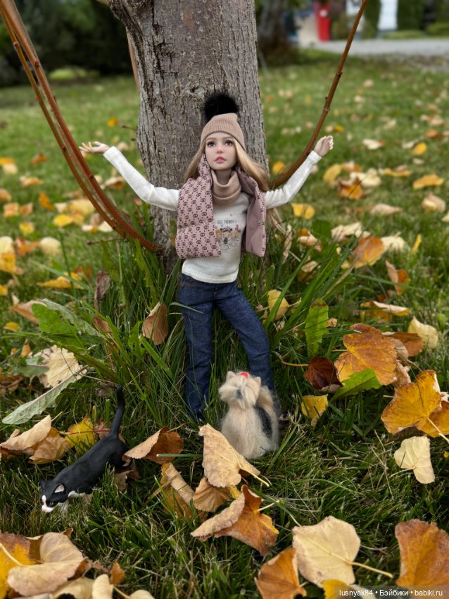 Серия осенних фото🍂 — Куклы Tender Creation (Анна Добрякова): российские BJD (БЖД) (фото 10)