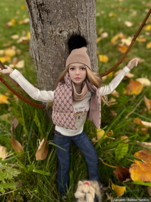 Серия осенних фото🍂 — Куклы Tender Creation (Анна Добрякова): российские BJD (БЖД) (фото 6)