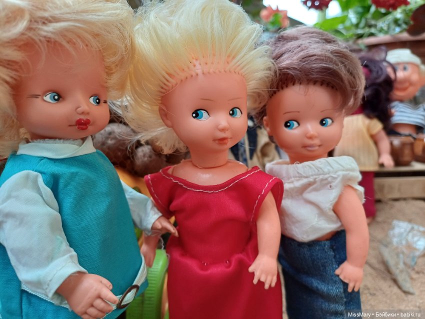 Весёлый клоун 🤡 — Винтажные куклы ГДР (Немки): Бигги (фото 5)