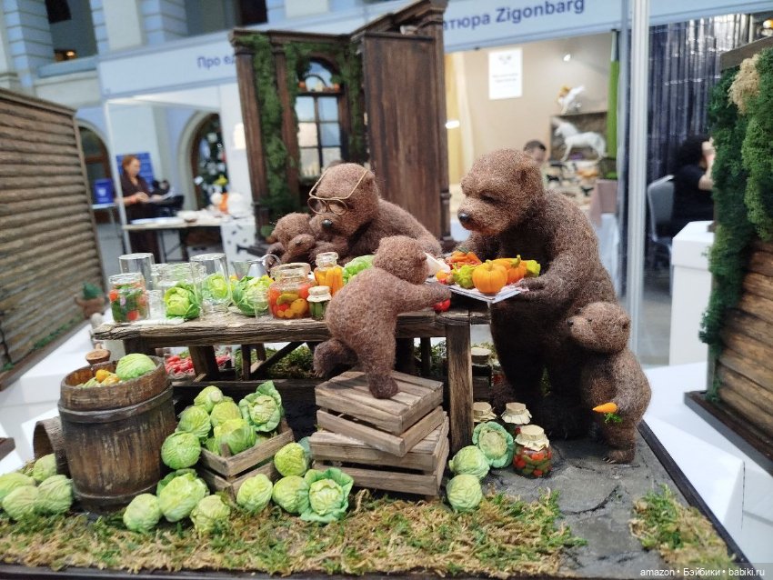 Выставка "живых" кукол в Гостином Дворе, 2025