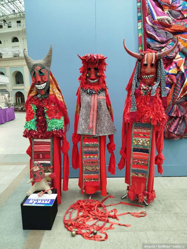 Выставка "живых" кукол в Гостином Дворе, 2025