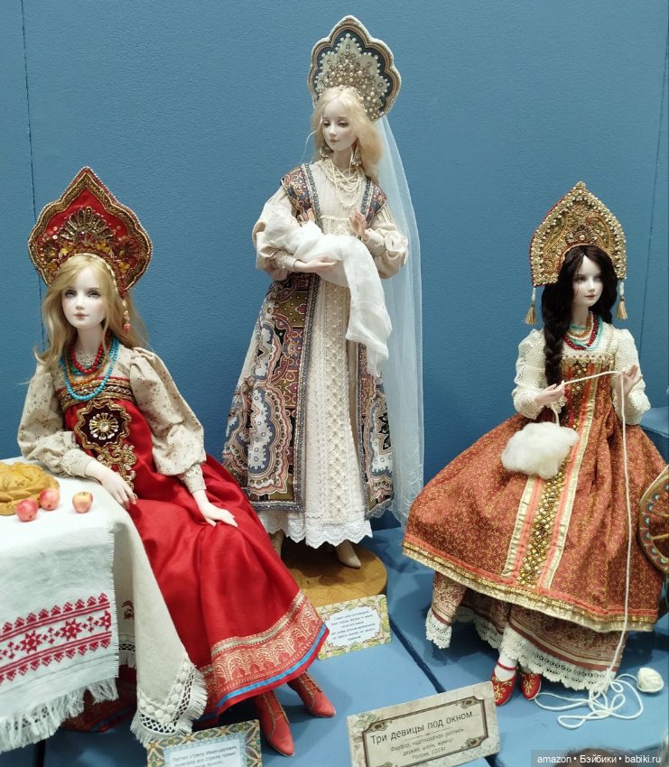 Выставка "живых" кукол в Гостином Дворе, 2025