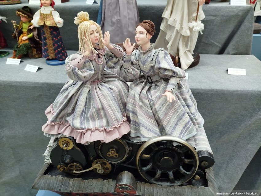 Выставка "живых" кукол в Гостином Дворе, 2025 (фото 3)
