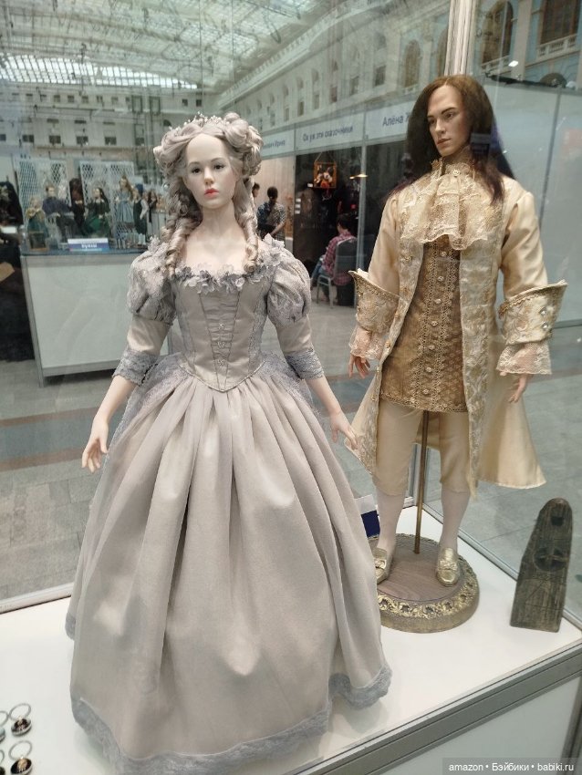 Выставка "живых" кукол в Гостином Дворе, 2025