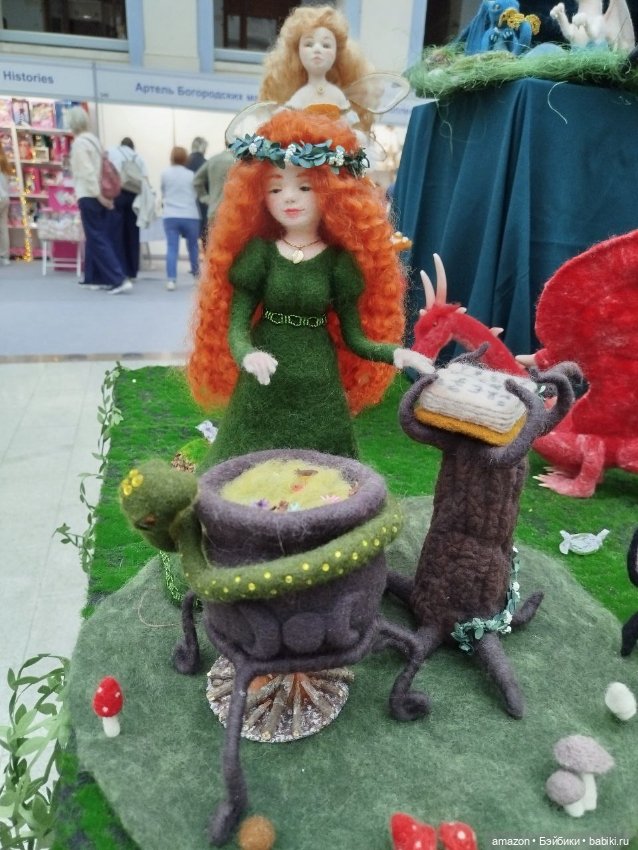 Выставка "живых" кукол в Гостином Дворе, 2025