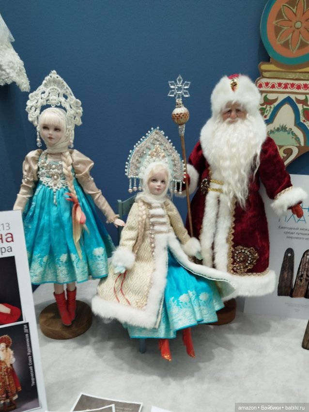 Выставка "живых" кукол в Гостином Дворе, 2025