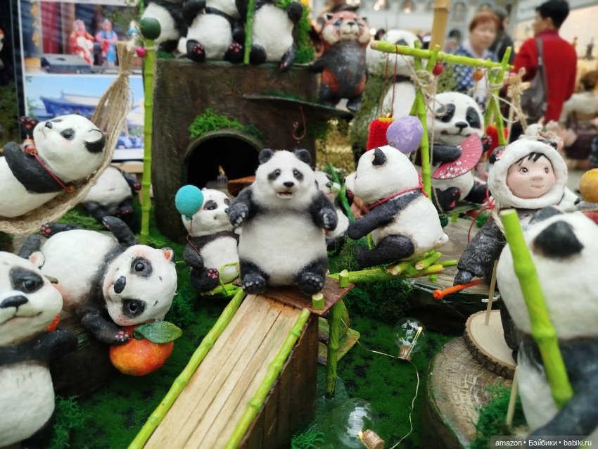 Выставка "живых" кукол в Гостином Дворе, 2025