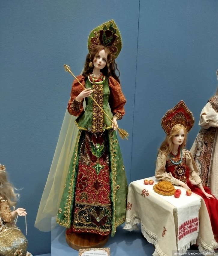 Выставка "живых" кукол в Гостином Дворе, 2025