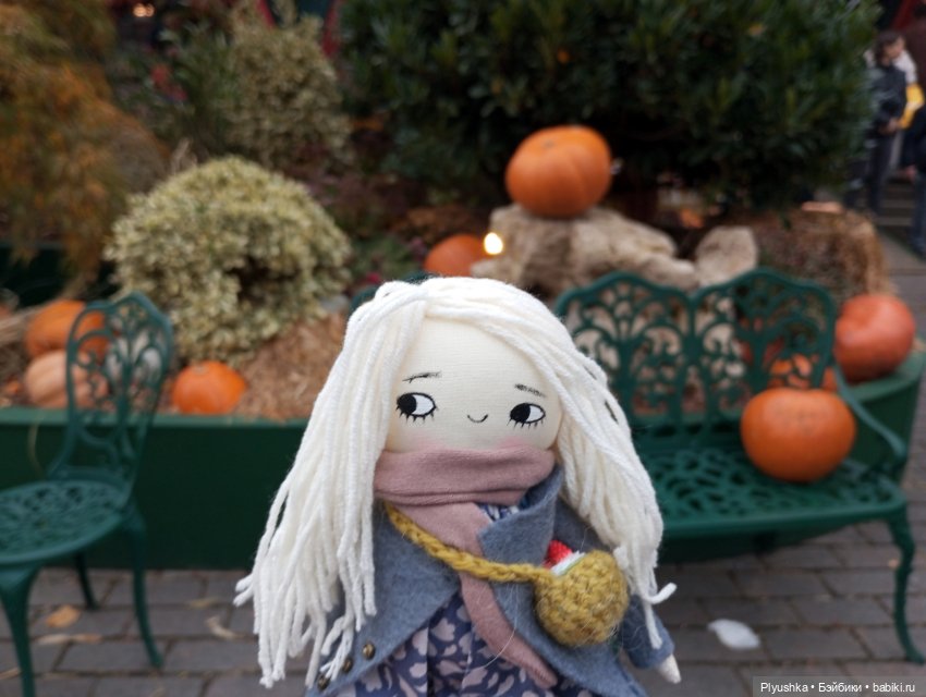 Осенняя Марта — Домашние фото авторских кукол: личные коллекции