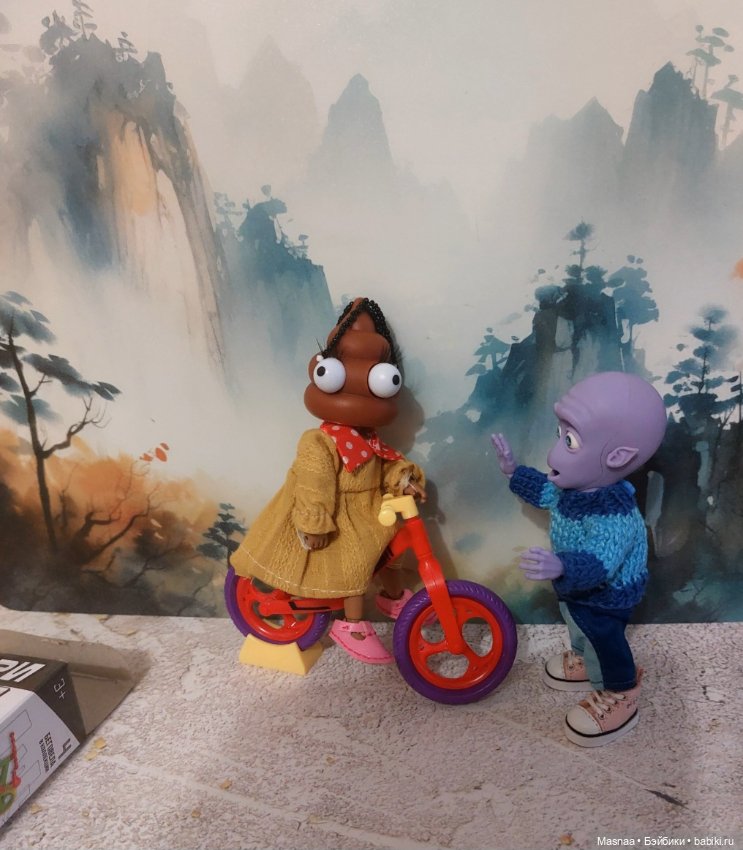 Олежка и беговел 🚲 — Домашние фото авторских кукол: личные коллекции (фото 6)