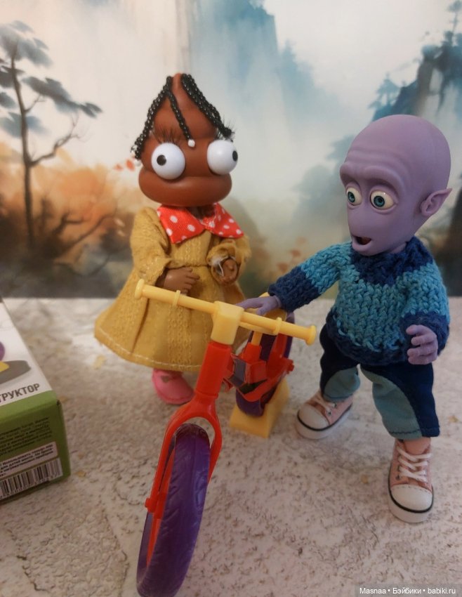 Олежка и беговел 🚲 — Домашние фото авторских кукол: личные коллекции (фото 5)