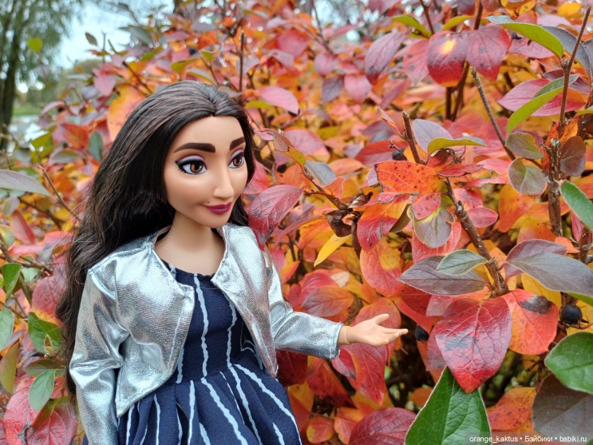 Зулмира в парке — Куклы Disney Animators и Принцессы Диснея: Disney Store